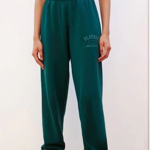 Playboy Bunny Pacsun Green Sweatpants